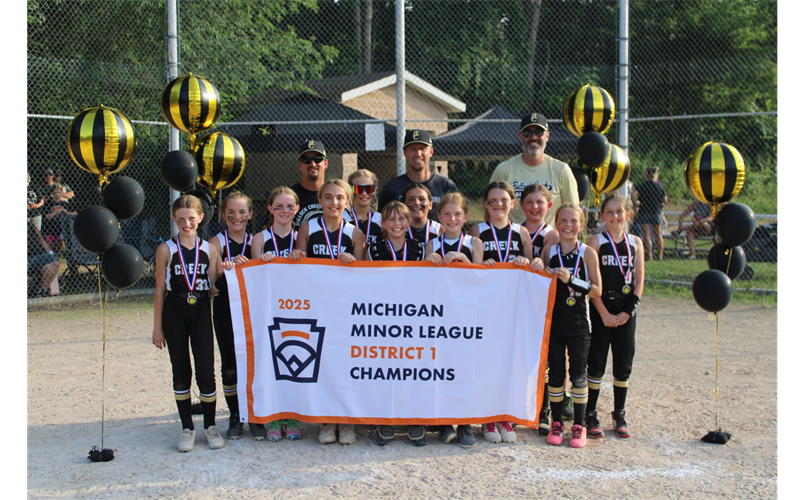 2025 Minor Softball Champion